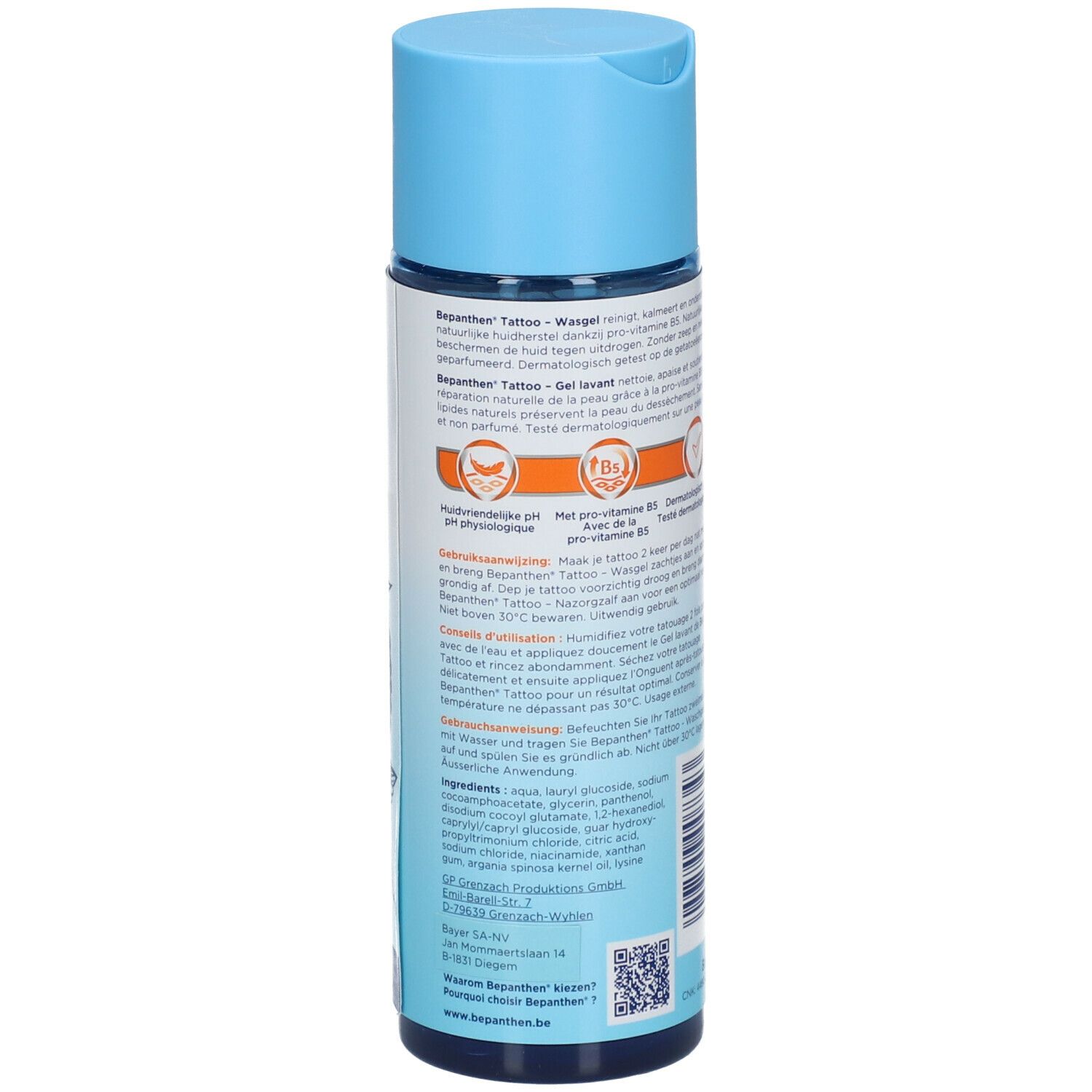 Bepanthen® Tattoo Wasgel