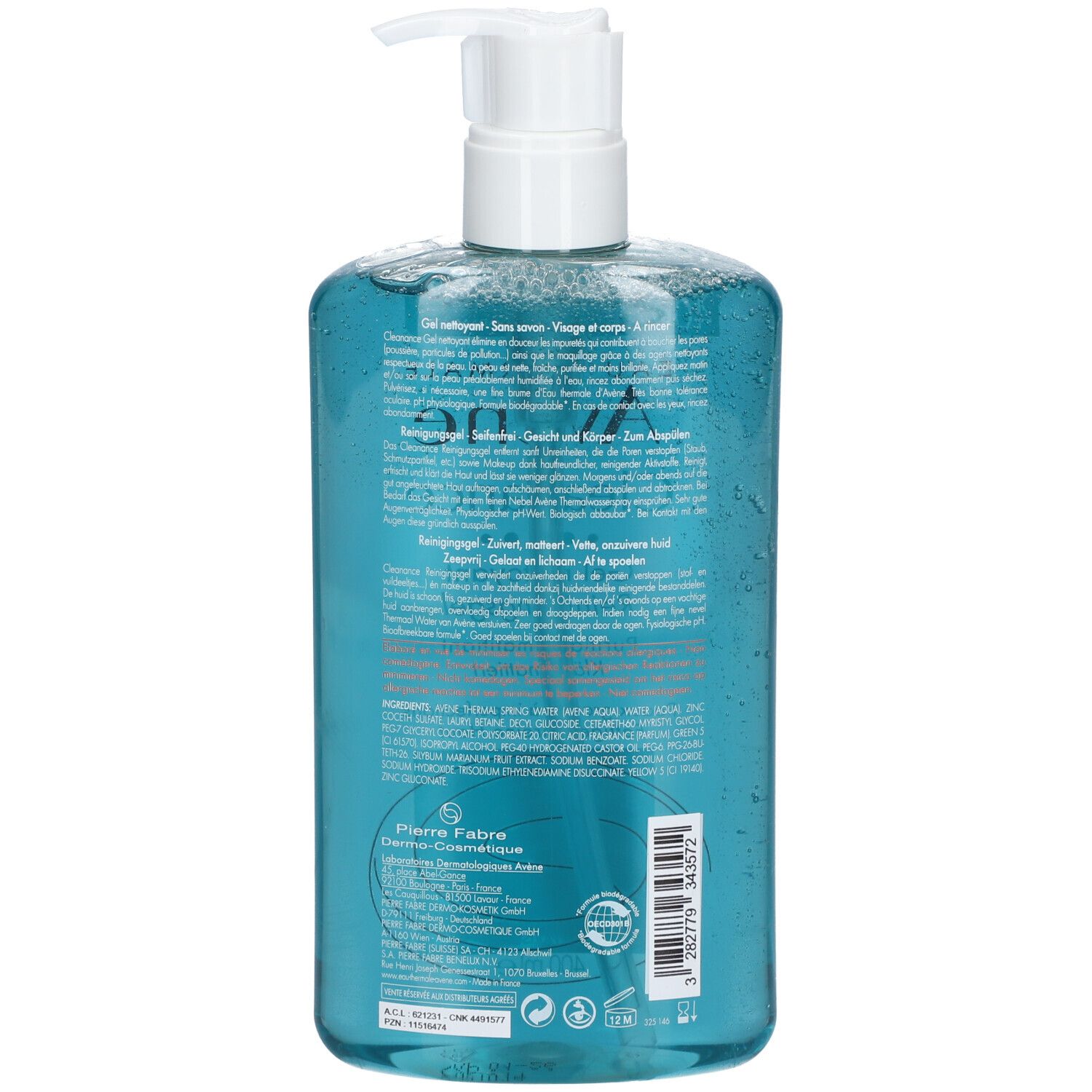 Avène Cleanance Gel Nettoyant Prix Réduit