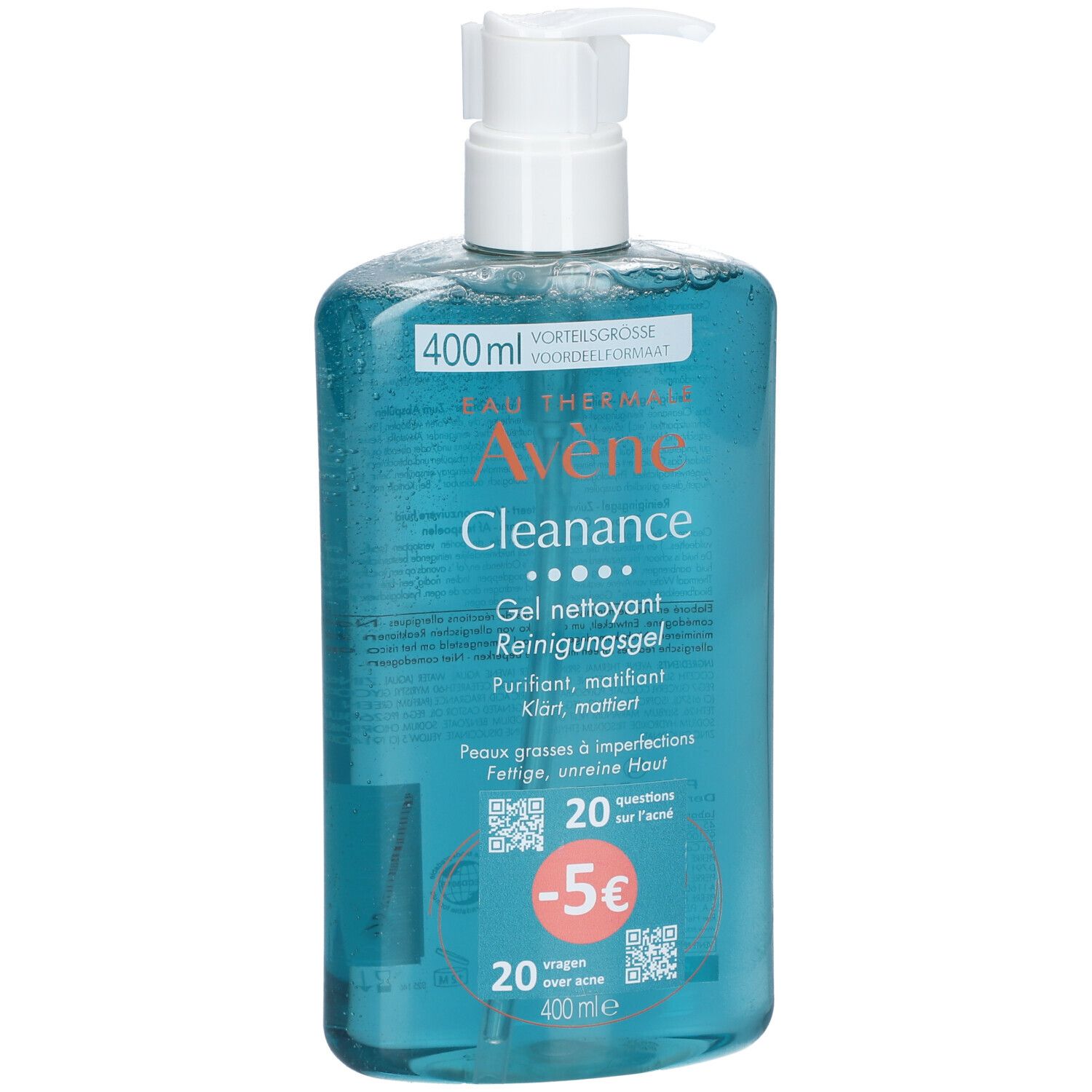 Avène Cleanance Gel Nettoyant Prix Réduit