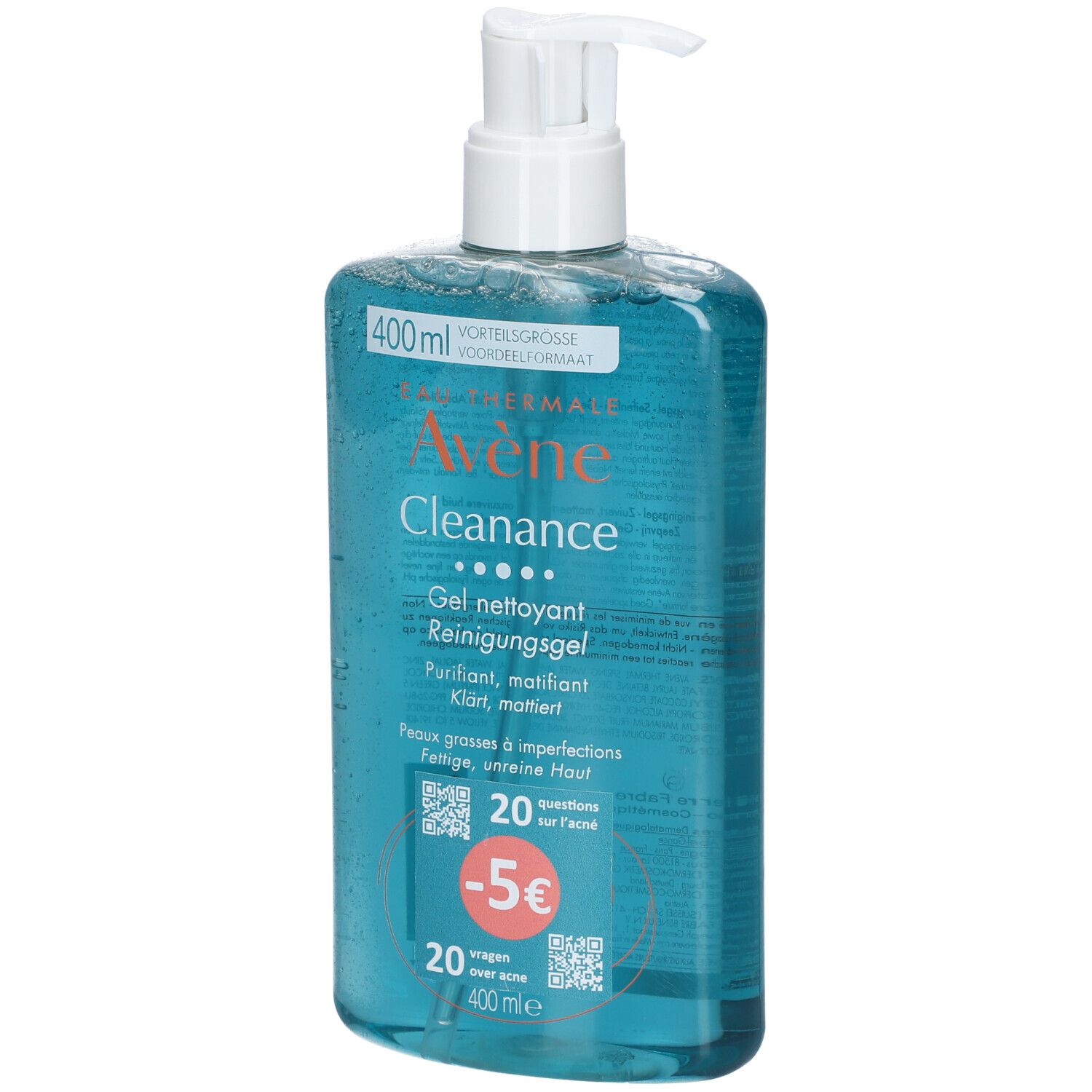 Avène Cleanance Gel Nettoyant Prix Réduit