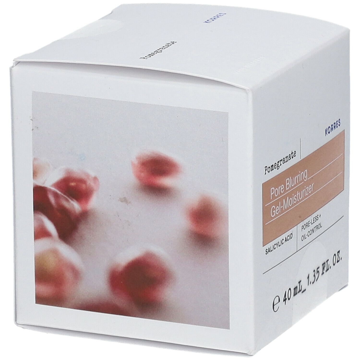 Korres Grenade Gel-Hydratant Floutteur de Pores
