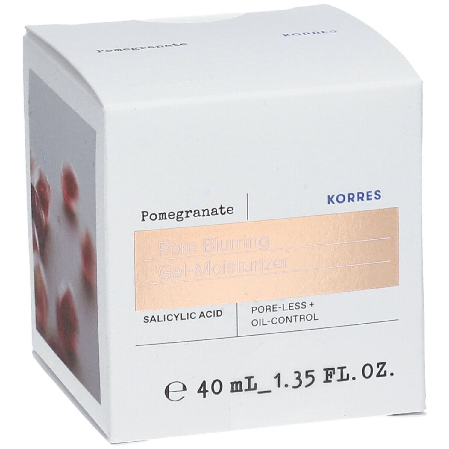 Korres Grenade Gel-Hydratant Floutteur de Pores