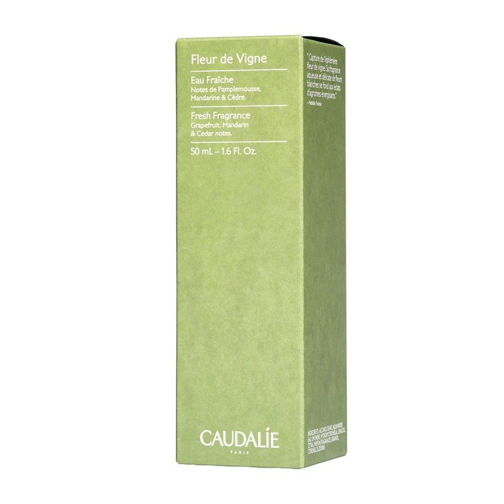 Caudalie Fleur de Vigne Eau Fraiche flacon et emballage 50ml.