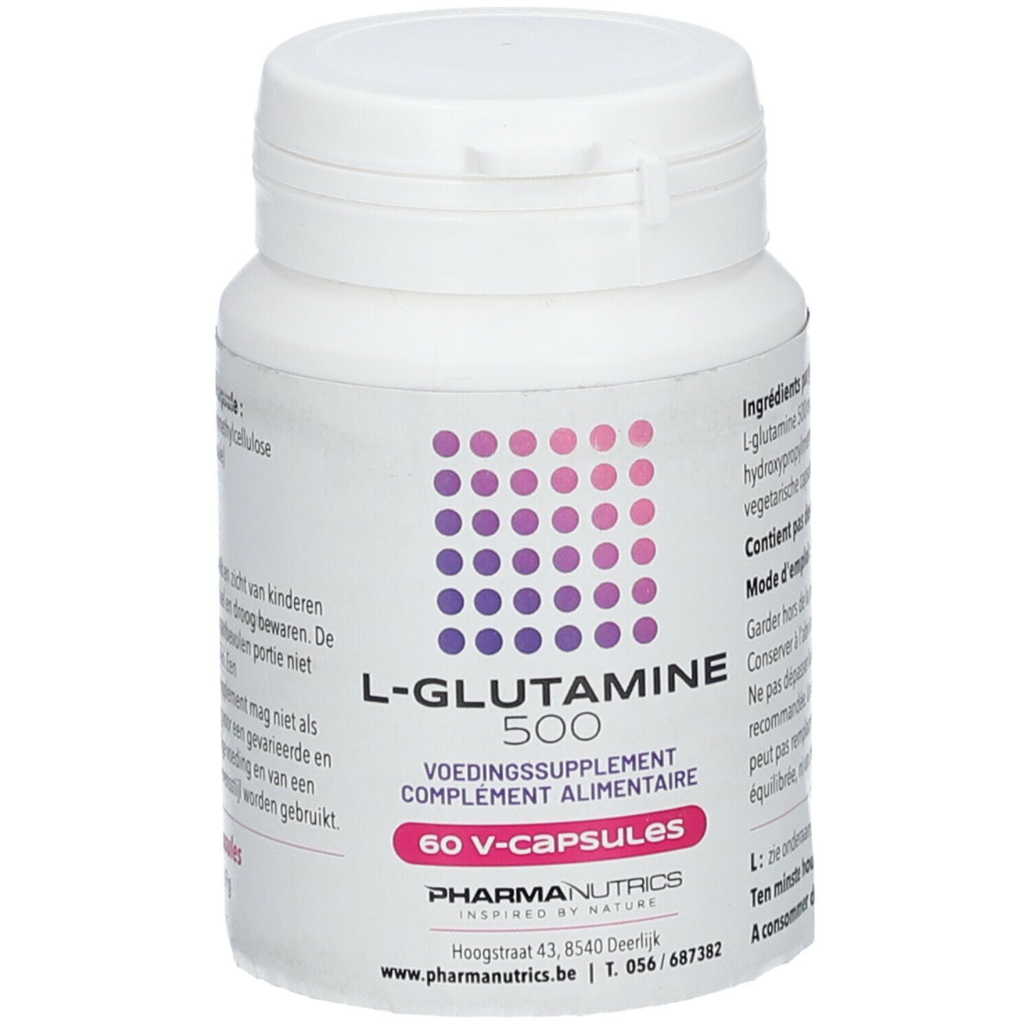 PharmaNutrics L-Glutamine 500