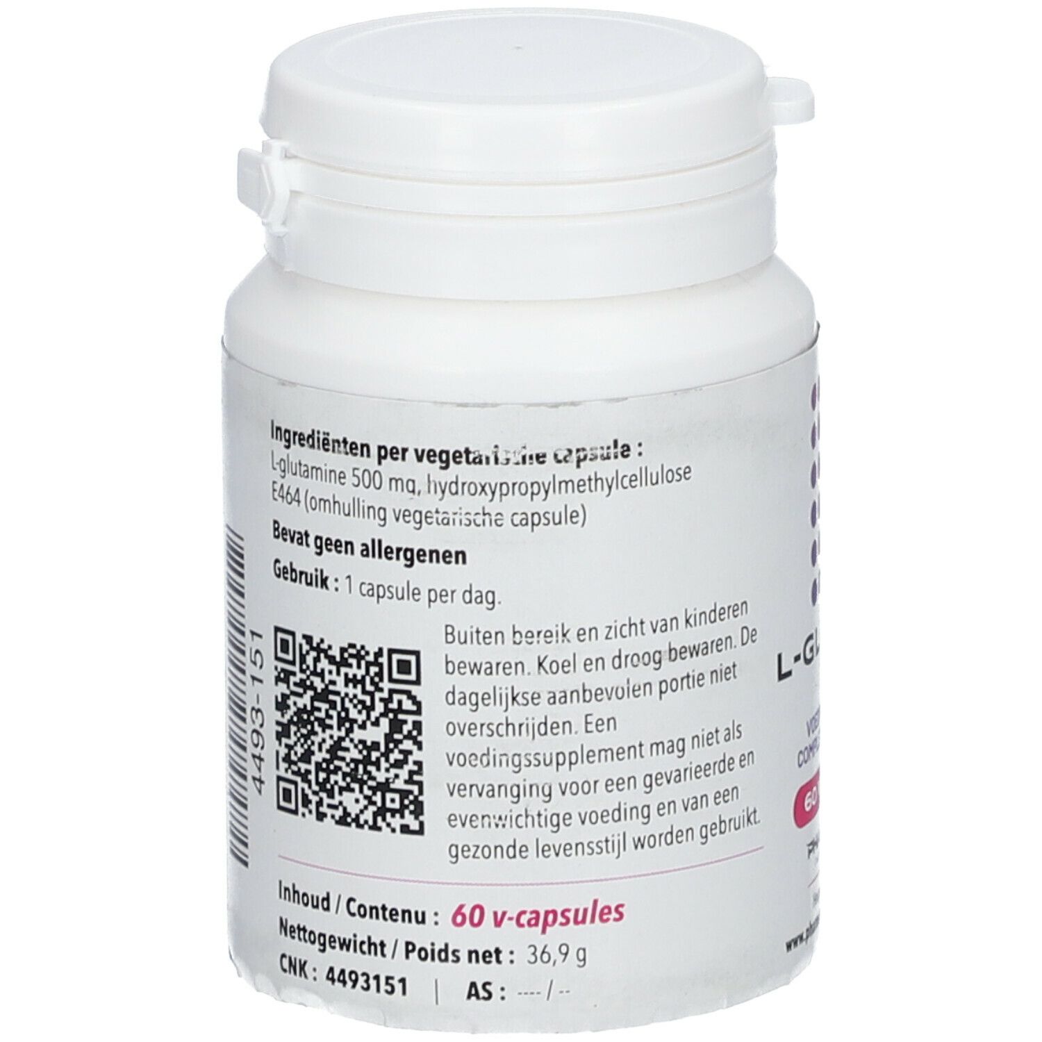 PharmaNutrics L-Glutamine 500