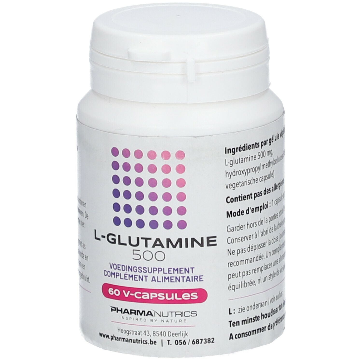 PharmaNutrics L-Glutamine 500