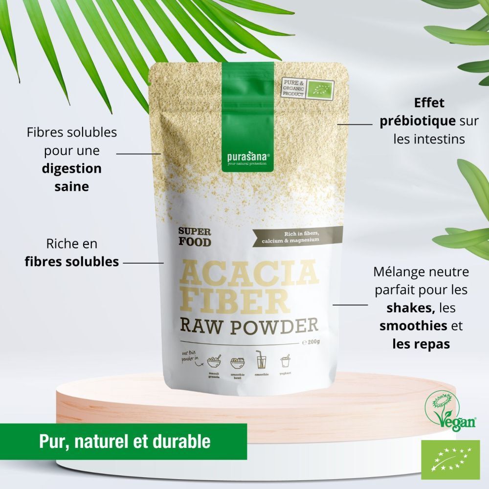 Purasana® Acacia Fiber Raw Powder