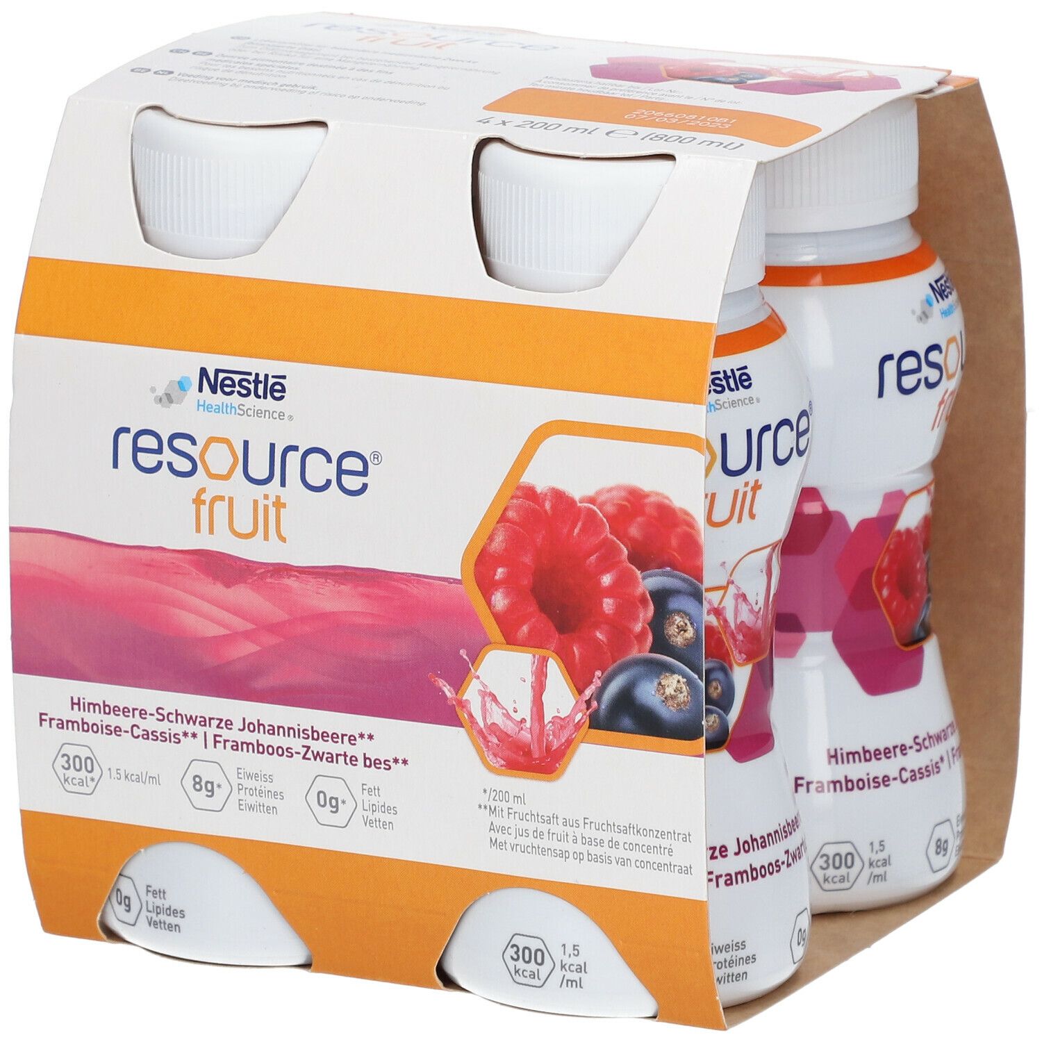 Resource Fruit Framboos & Zwarte Bes