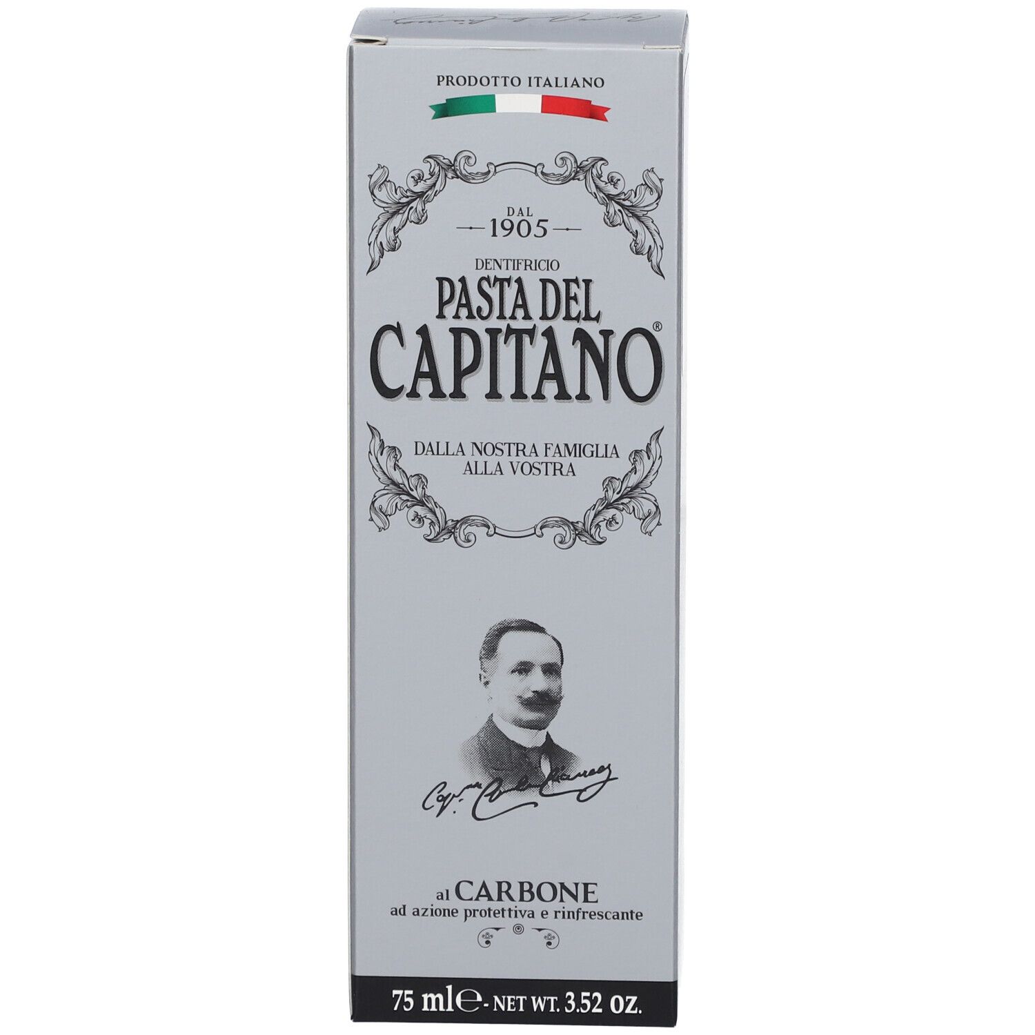 Pasta del Capitano Charcoal Dentifrice