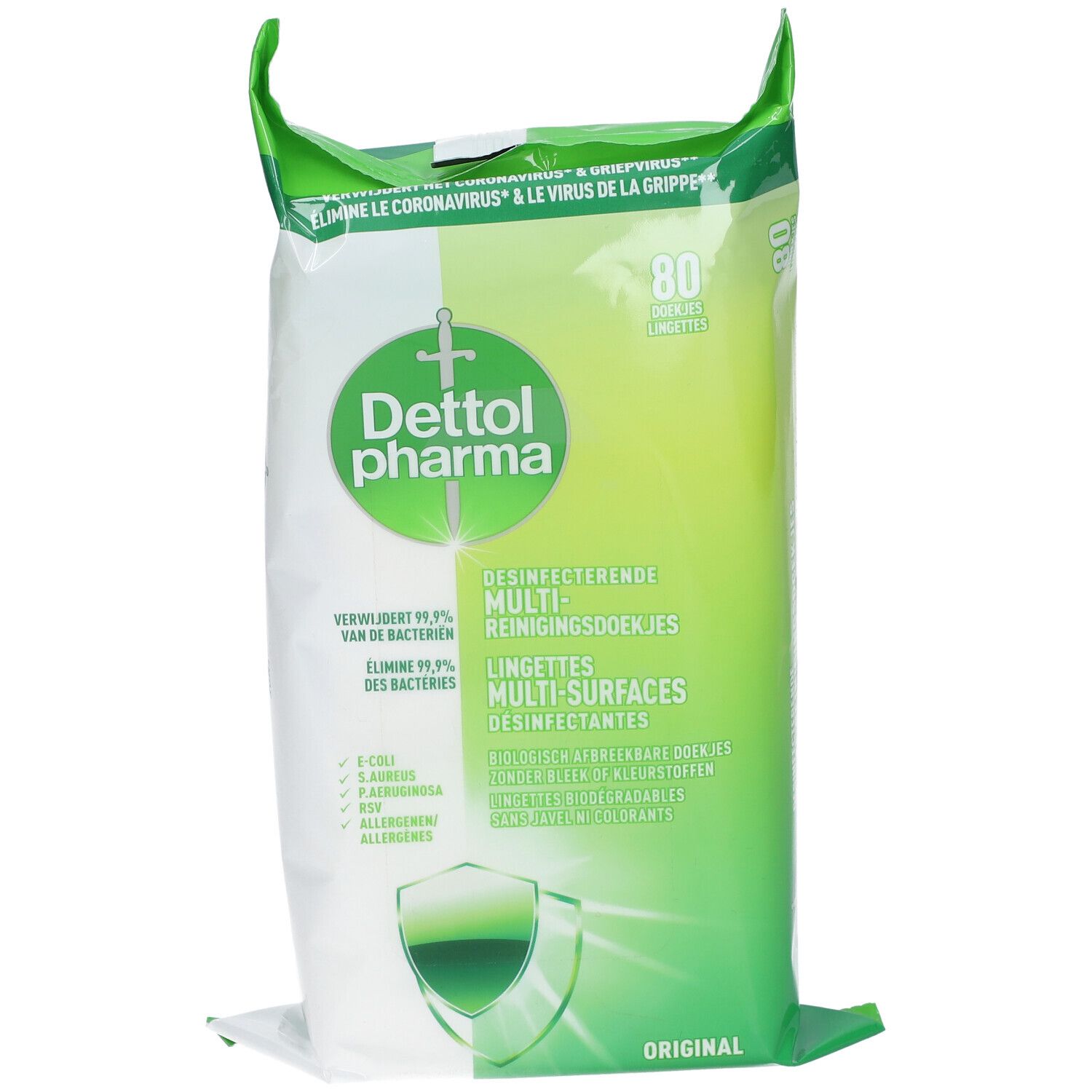 Dettolpharma Desinfecterende Multi-Reinigingsdoekjes Original