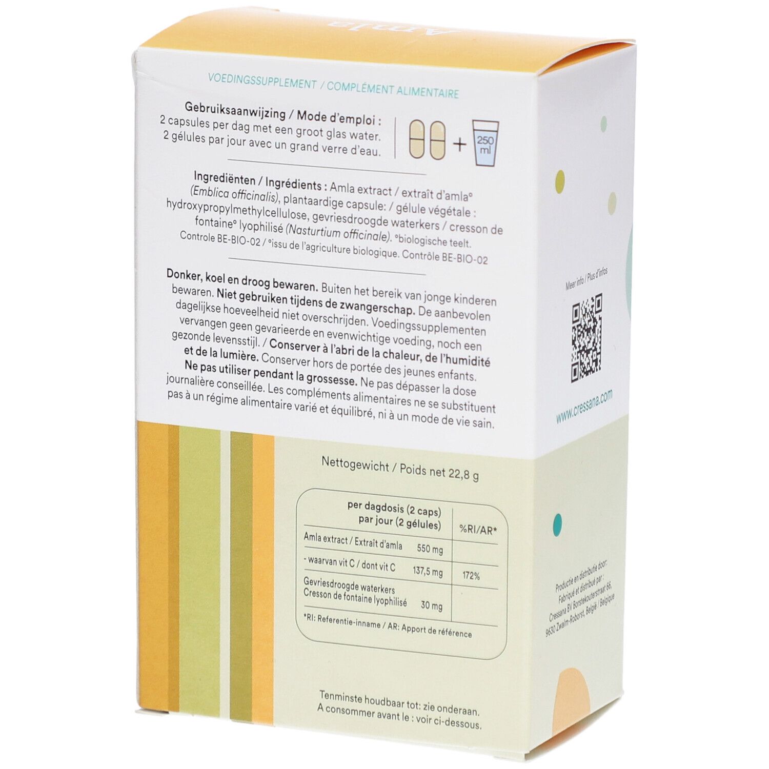 Cressana® Amla Vitamine C + Cresson Bio