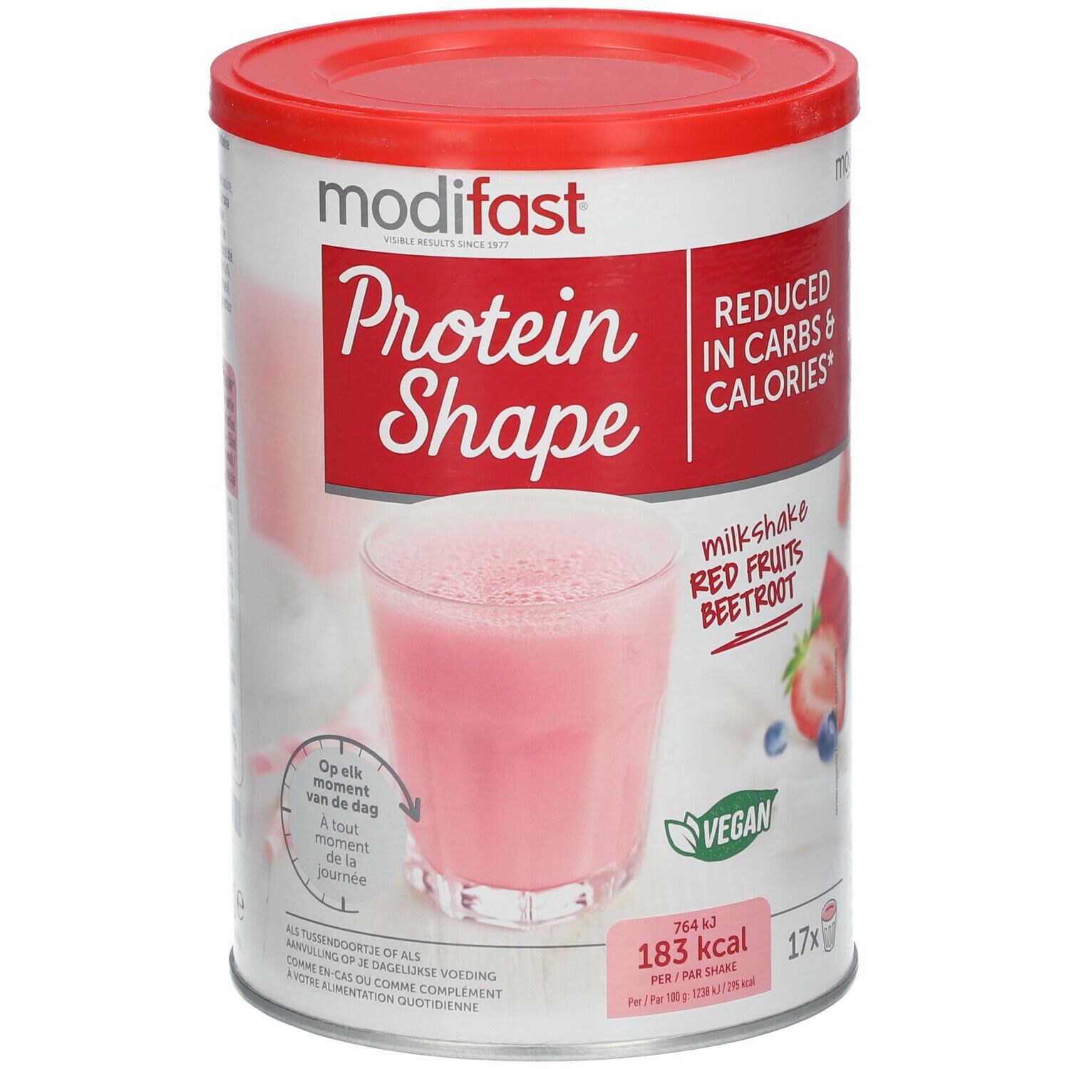 Modifast® Protein Shape Milkshake Fruits Rouges - Betterave