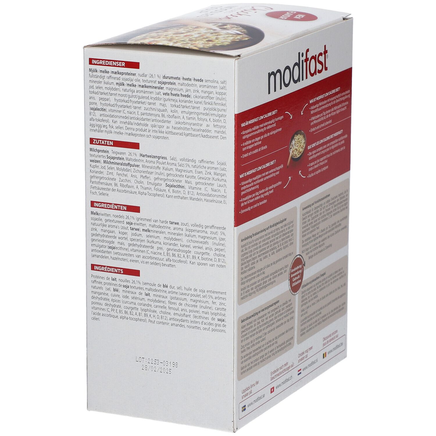 Modifast® Low Calorie Diet Soupe de Poulet et Nouilles