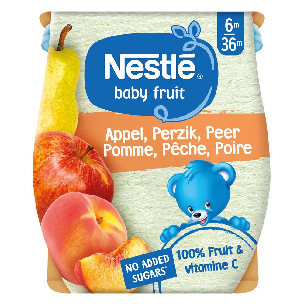 Nestlé Baby Fruit Compote Pomme Poire Pêche