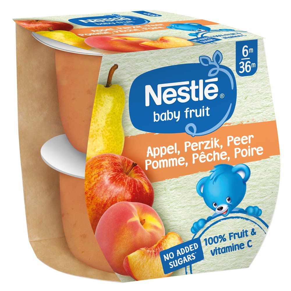 Nestlé Baby Fruit Compote Pomme Poire Pêche