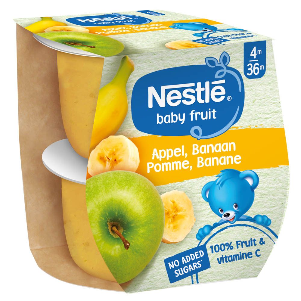 Nestlé® Baby Fruit Appel - Banaan