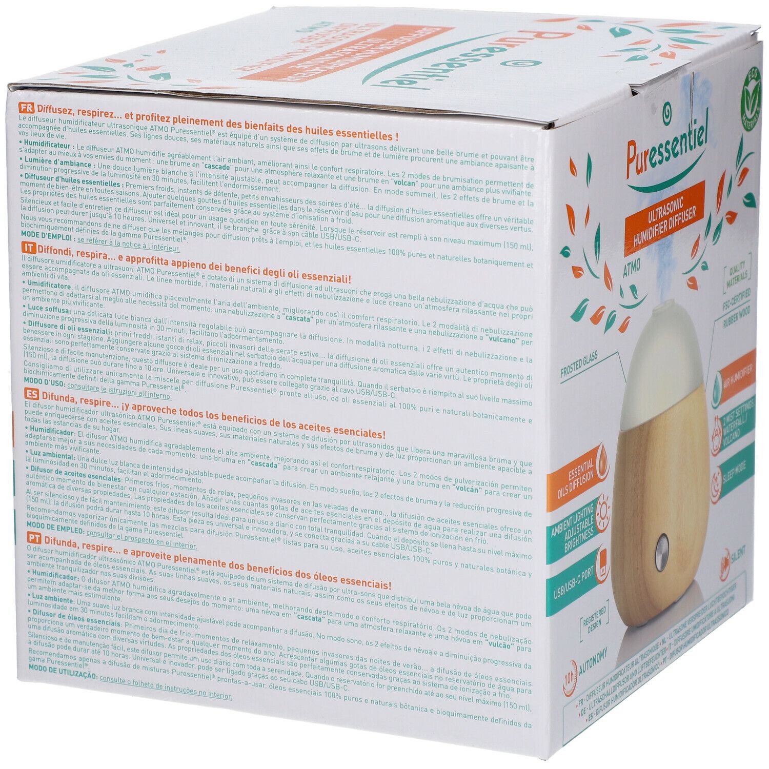 Puressentiel Diffuseur Ultrasonique Atmo