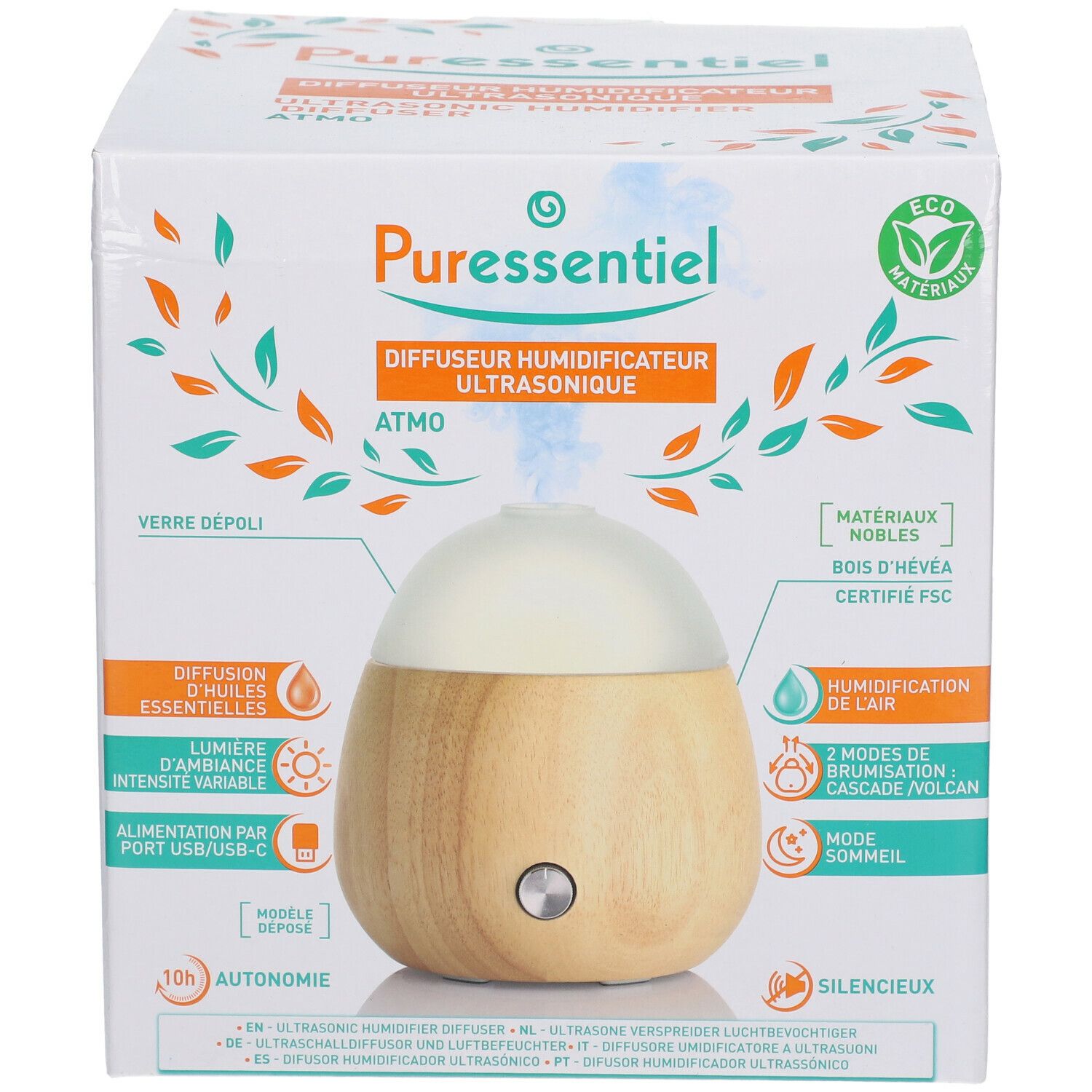 Puressentiel Diffuseur Ultrasonique Atmo