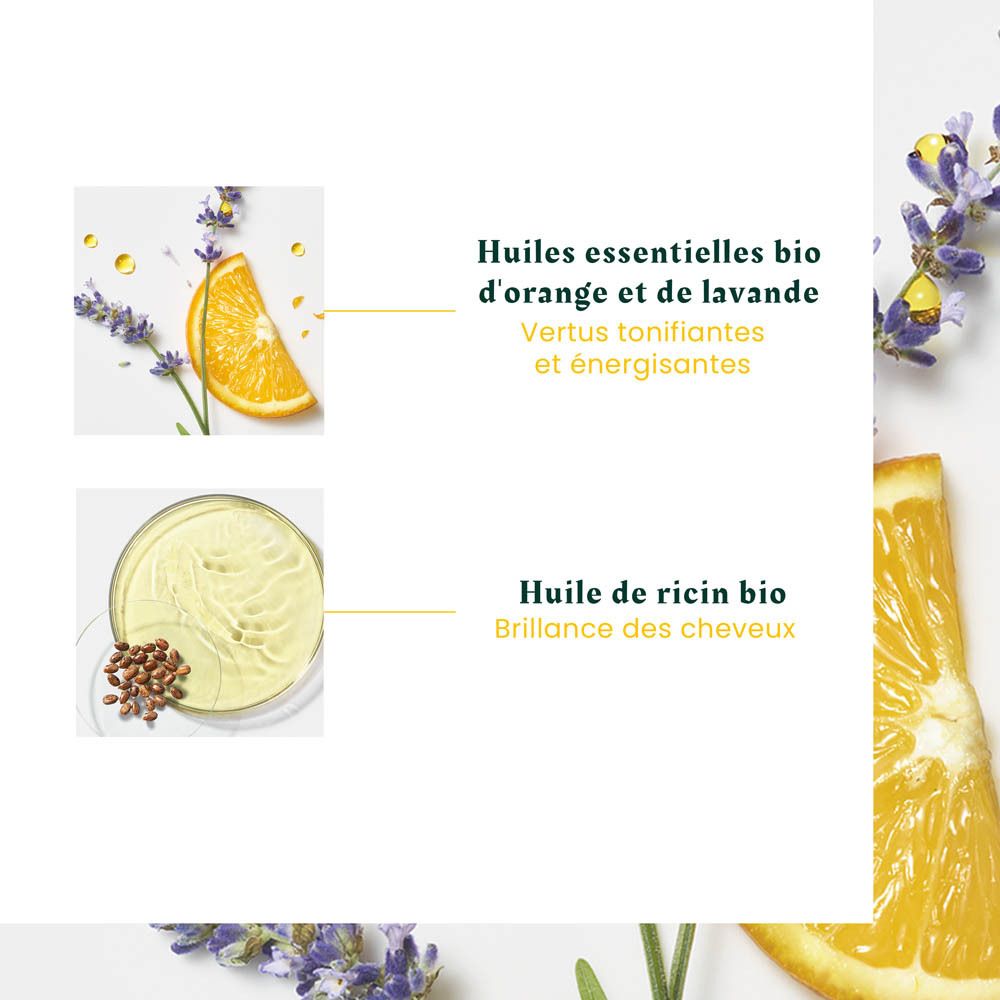 Emballage René Furterer Complexe 5. Texte: Concentré stimulant force & vitalité.