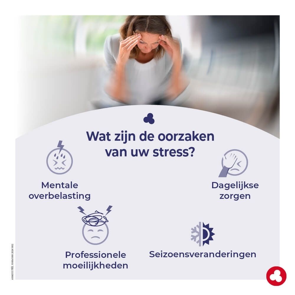 Doos Ortis Relax & Go tegen stress, 30 vegetarische capsules.