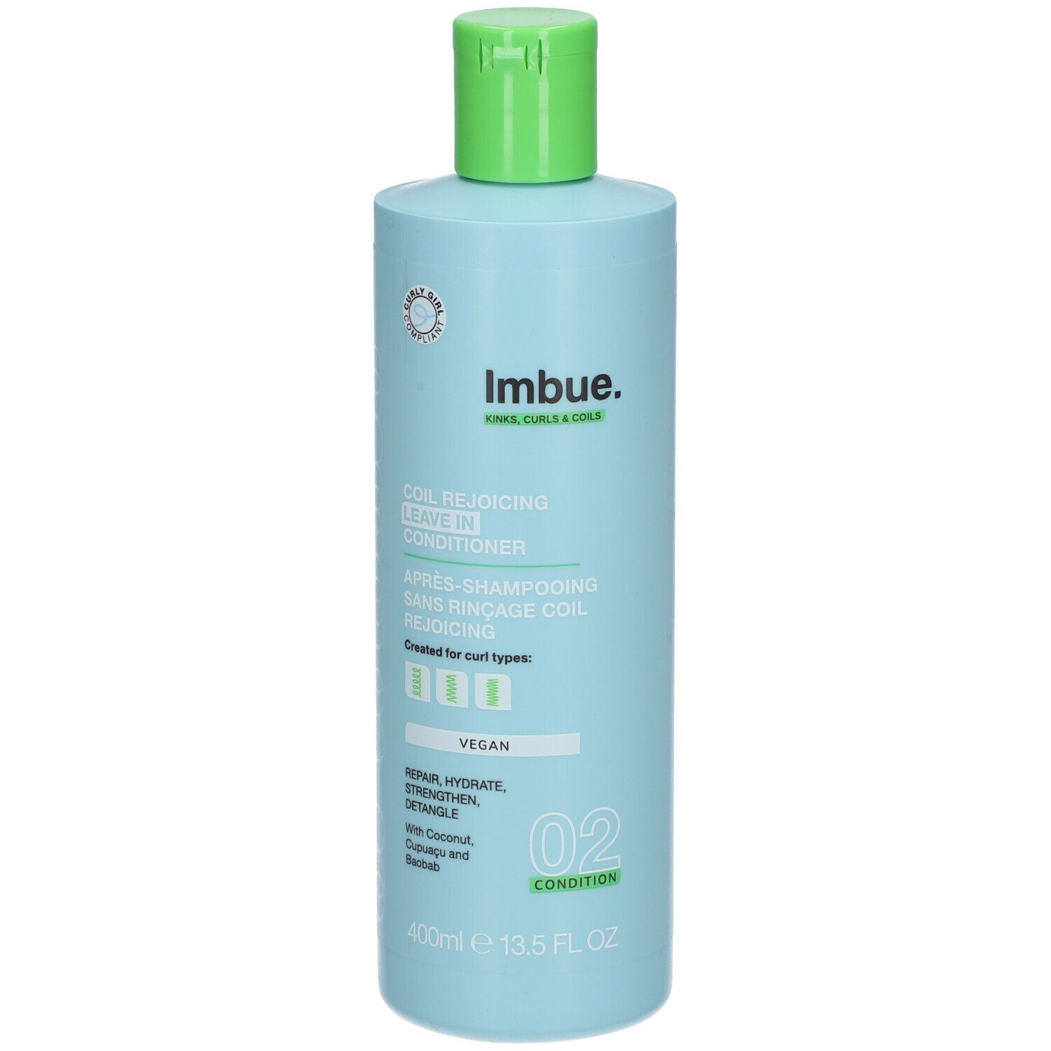 Imbue. Après-Shampooing Sans Rinçage Coil Rejoicing 02 Condition