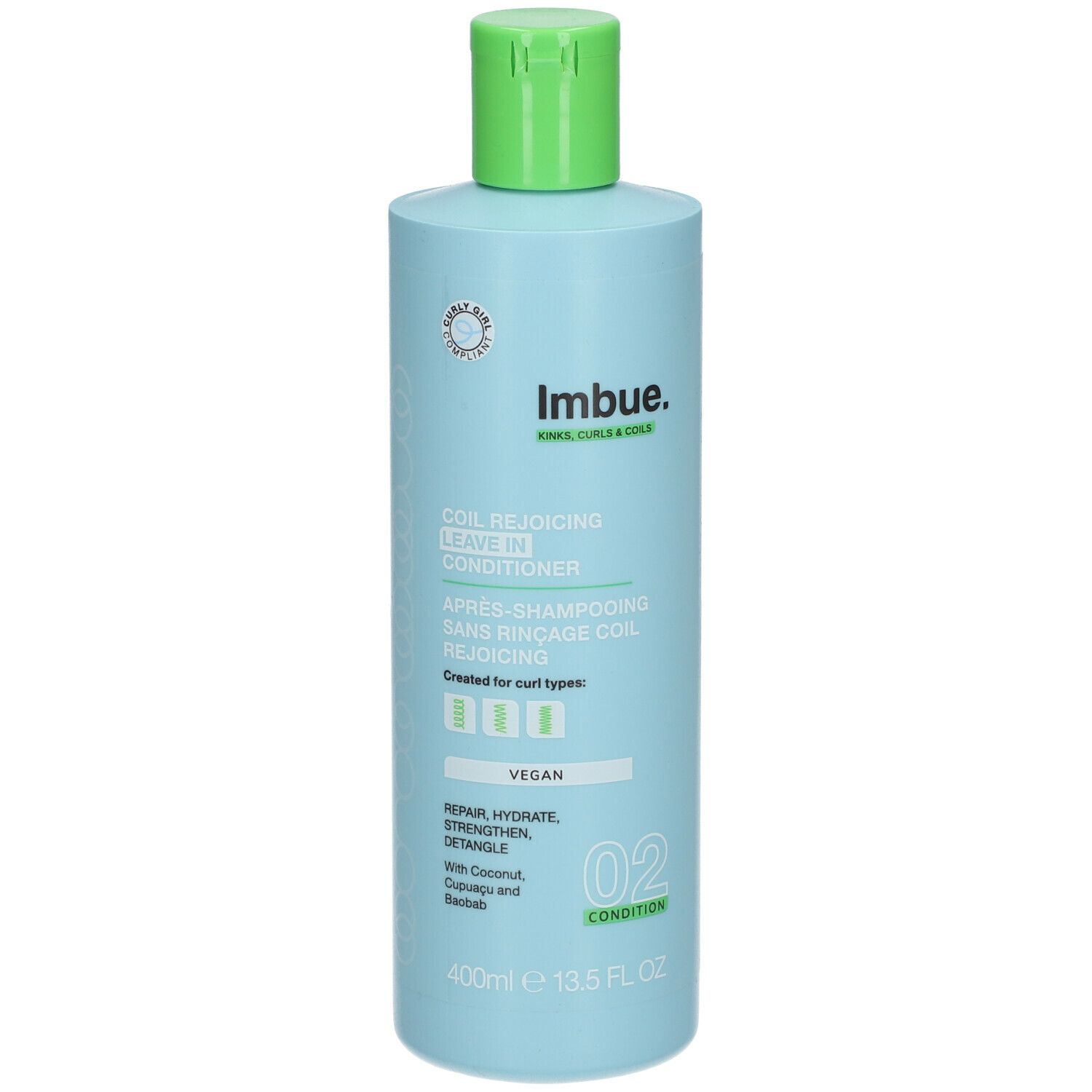 Imbue. Après-Shampooing Sans Rinçage Coil Rejoicing 02 Condition