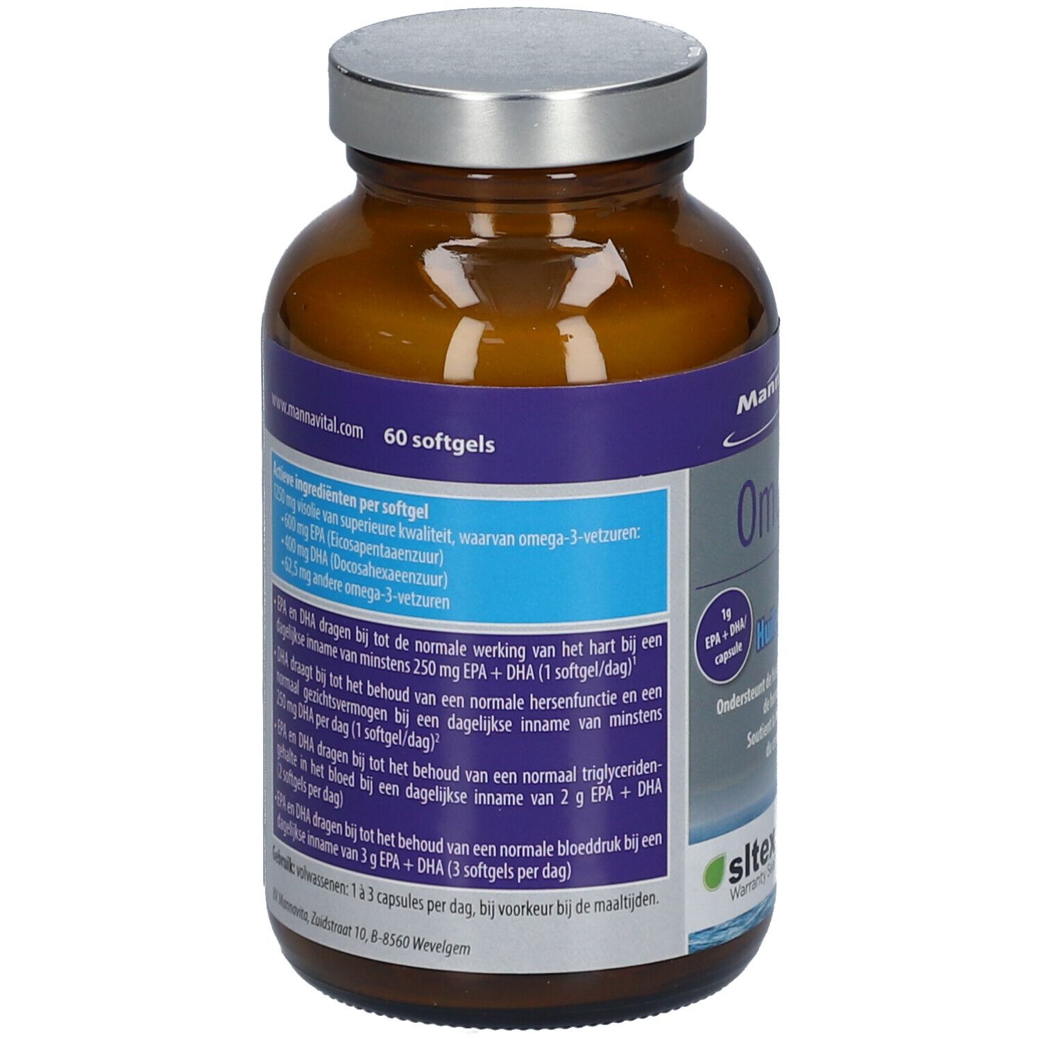 Mannavital Omega-3 Platinum Huile de Poisson