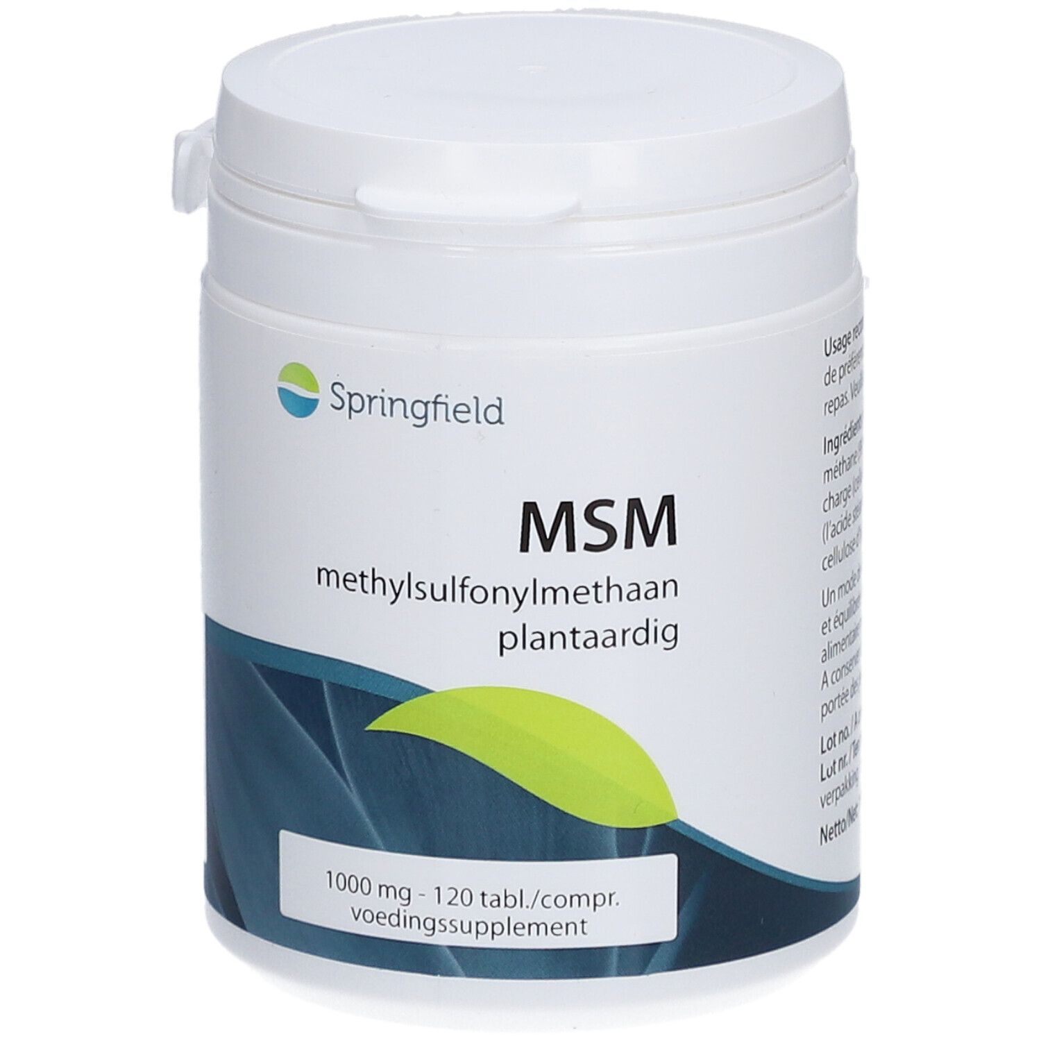 Springfield MSM méthylsulfonylméthane