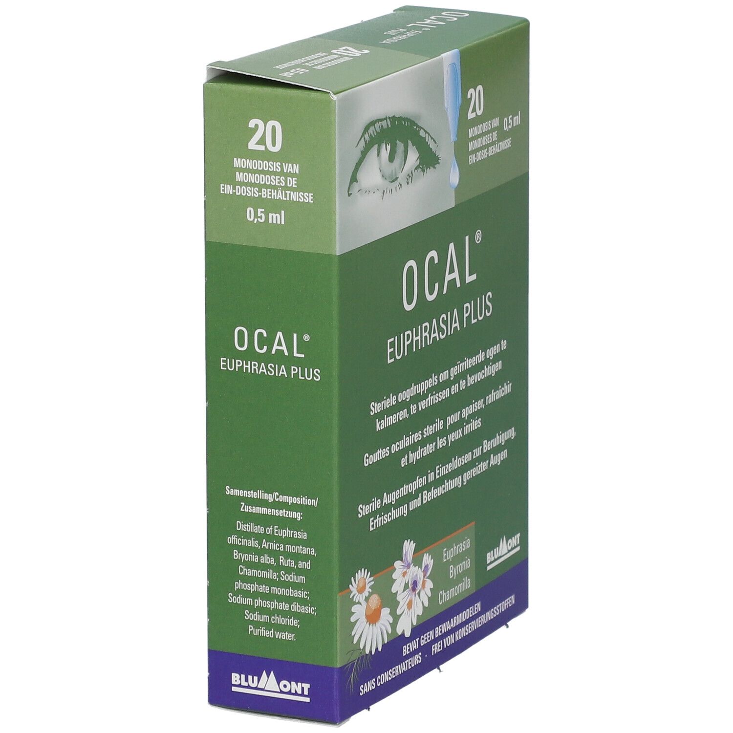 Ocal Euphrasia Plus Nieuwe Formule