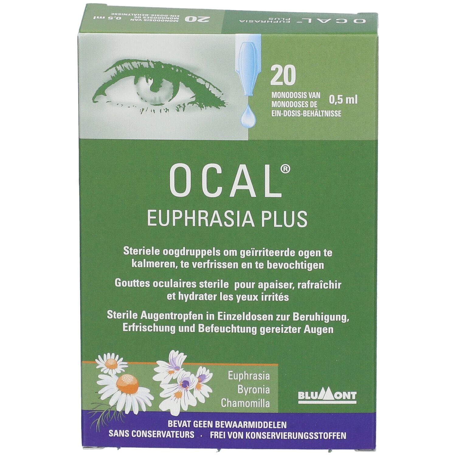 Ocal Euphrasia Plus Nieuwe Formule