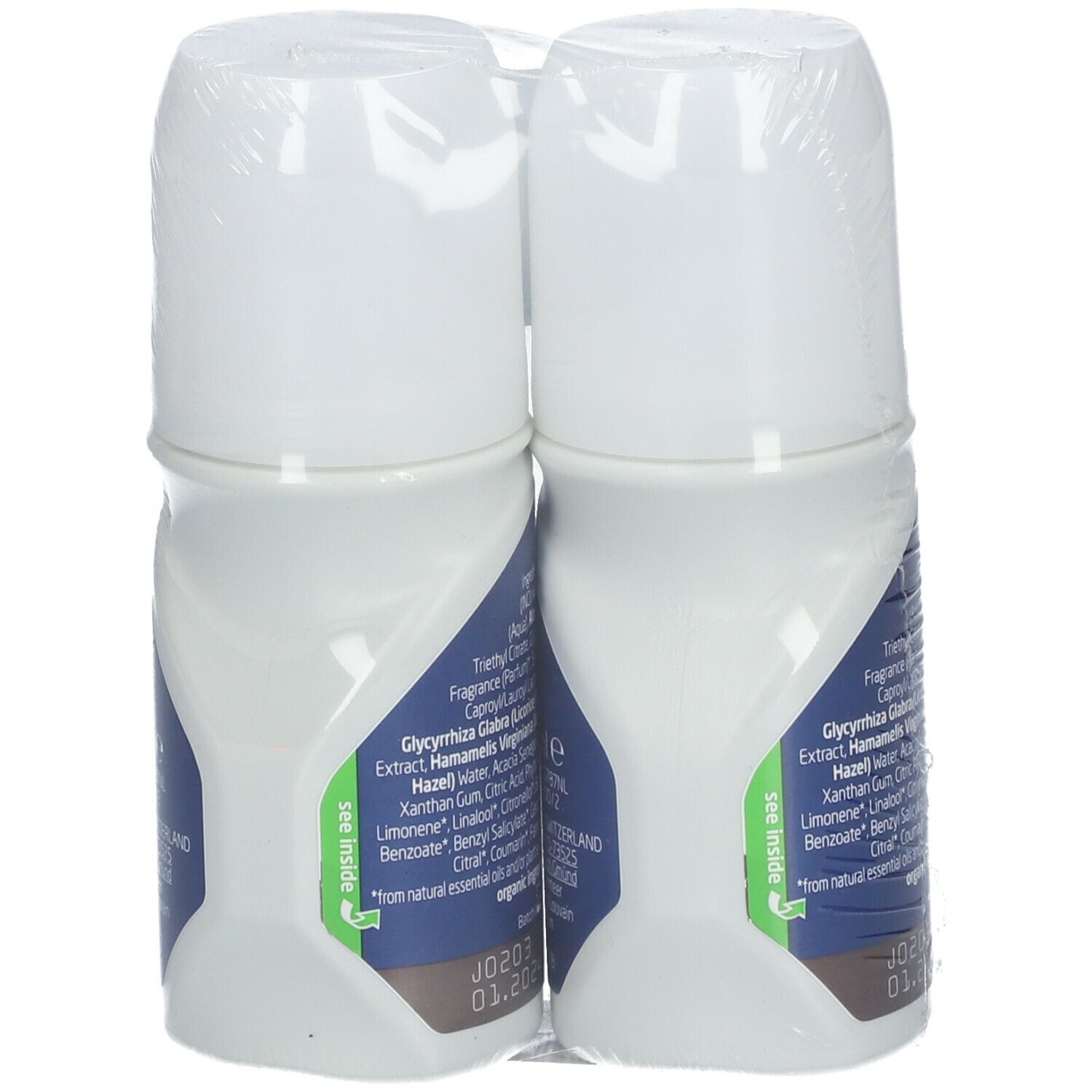 Weleda Men 24h Roll-On Deodorant DUO Prix Réduit