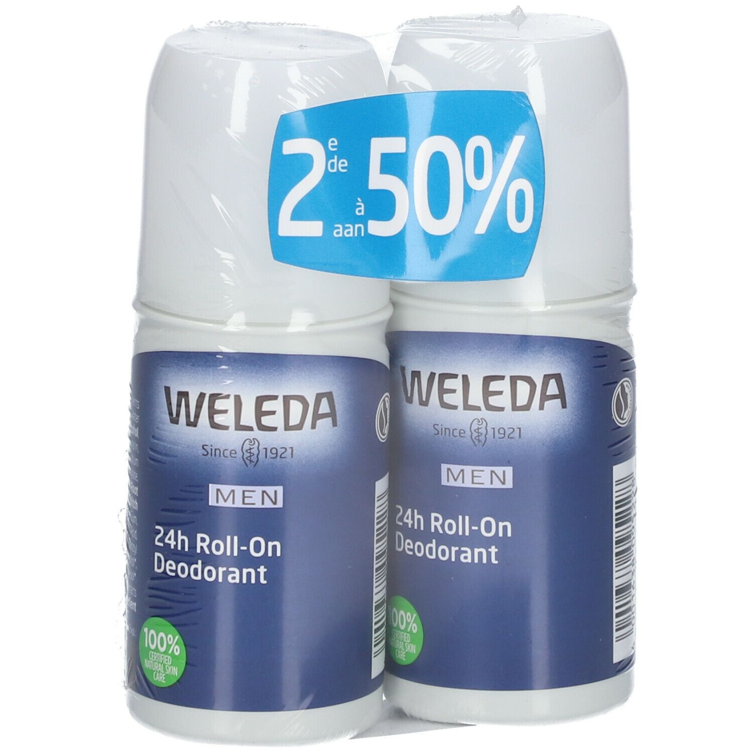 Weleda Men 24h Roll-On Deodorant DUO Prix Réduit