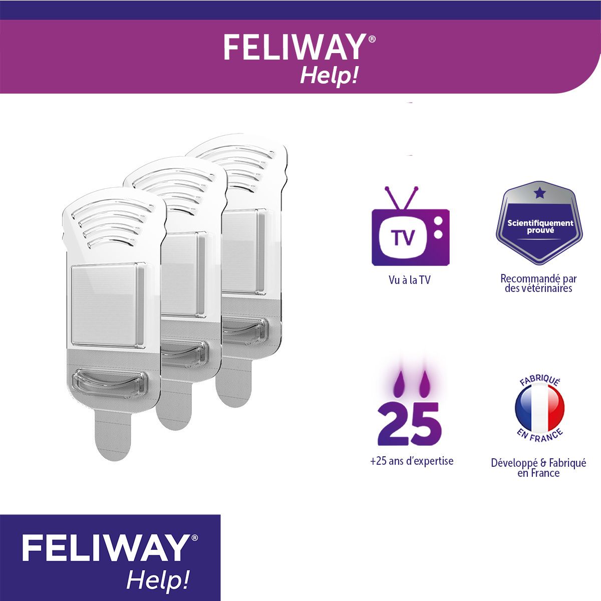 Feliway® Help! Recharge 3 Semaines