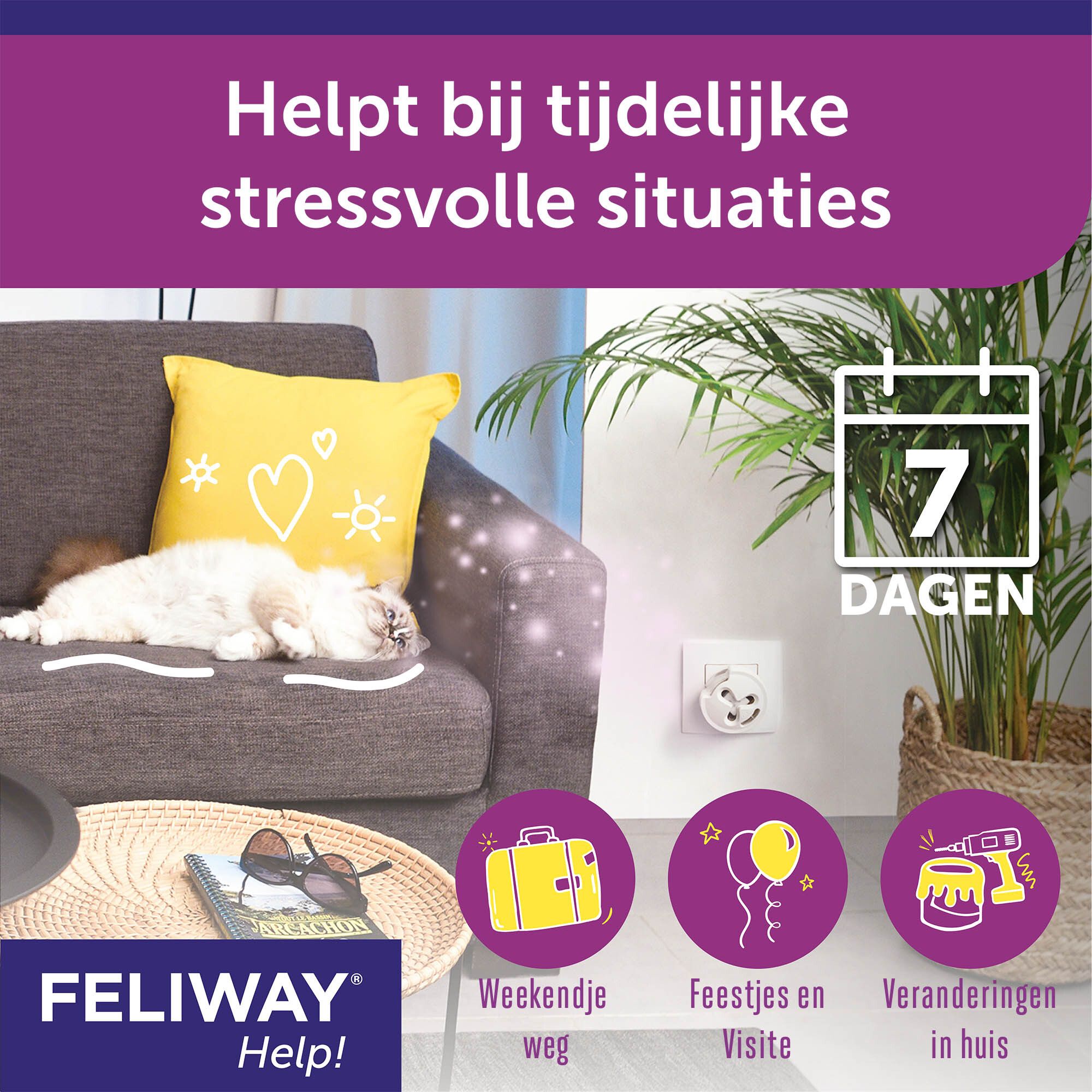 Feliway® Help! Navulling 3 Weken