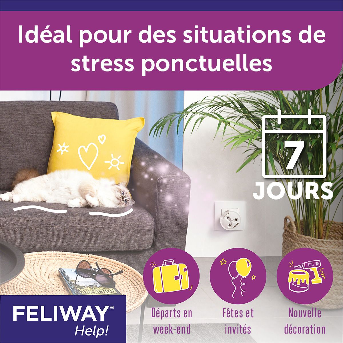 Feliway® Help! Recharge 3 Semaines