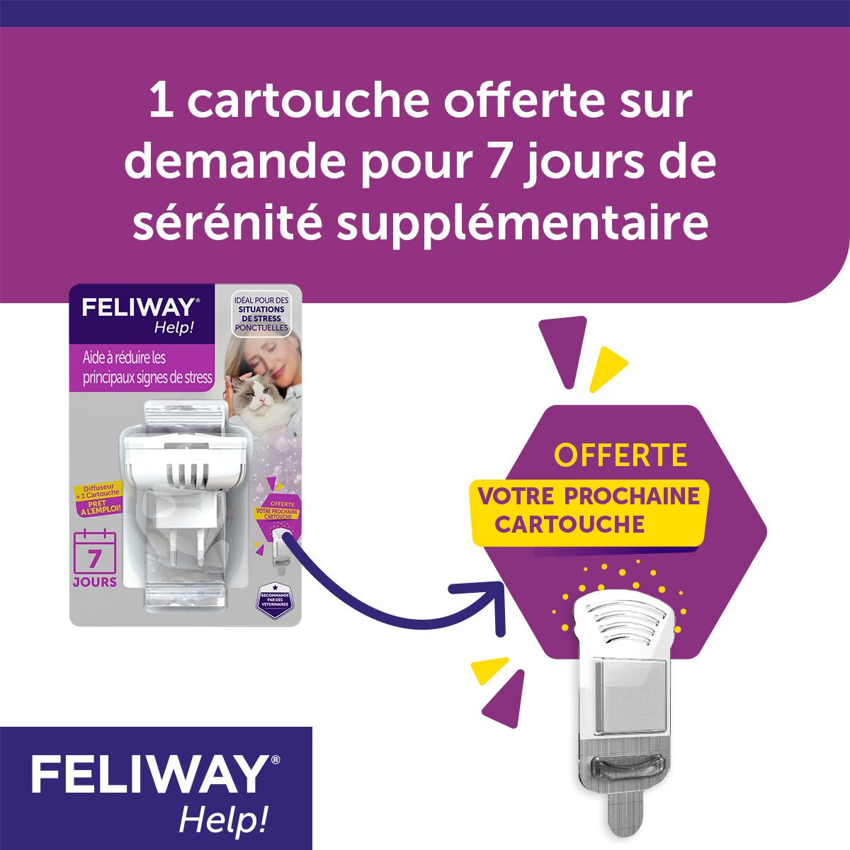 Feliway® Help! Recharge 3 Semaines