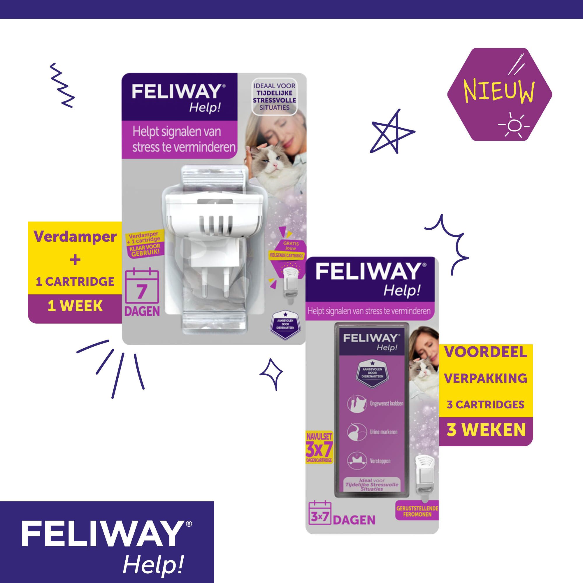 Feliway® Help! Navulling 3 Weken