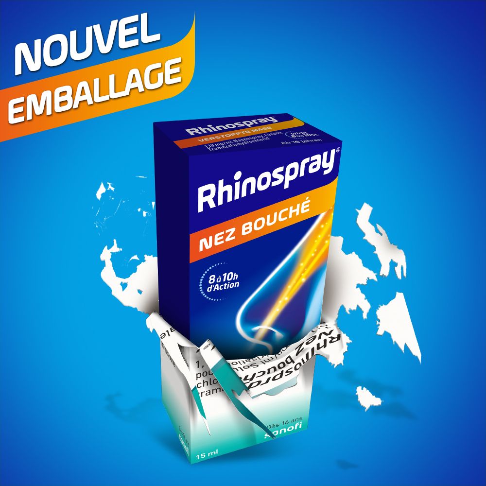 Rhinospray® Nez Bouché 1,18 mg/ml | Spray Nasal