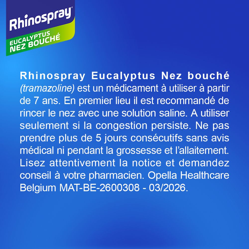 Rhinospray Eucalyptus Nez Bouch 1 18 Mg ml Spray Nasal 8 10 Rhinospray Eucalyptus Nez Bouch 1 18 Mg ml Spray Nasal 8 10