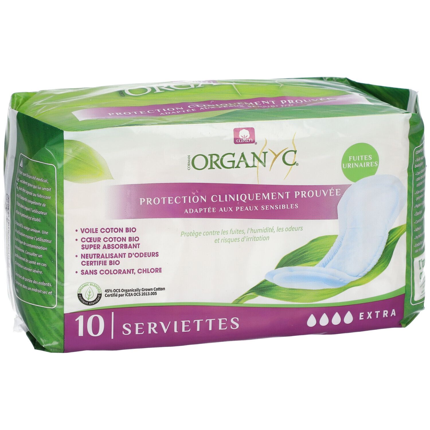 Organyc® Serviettes Flux Extra