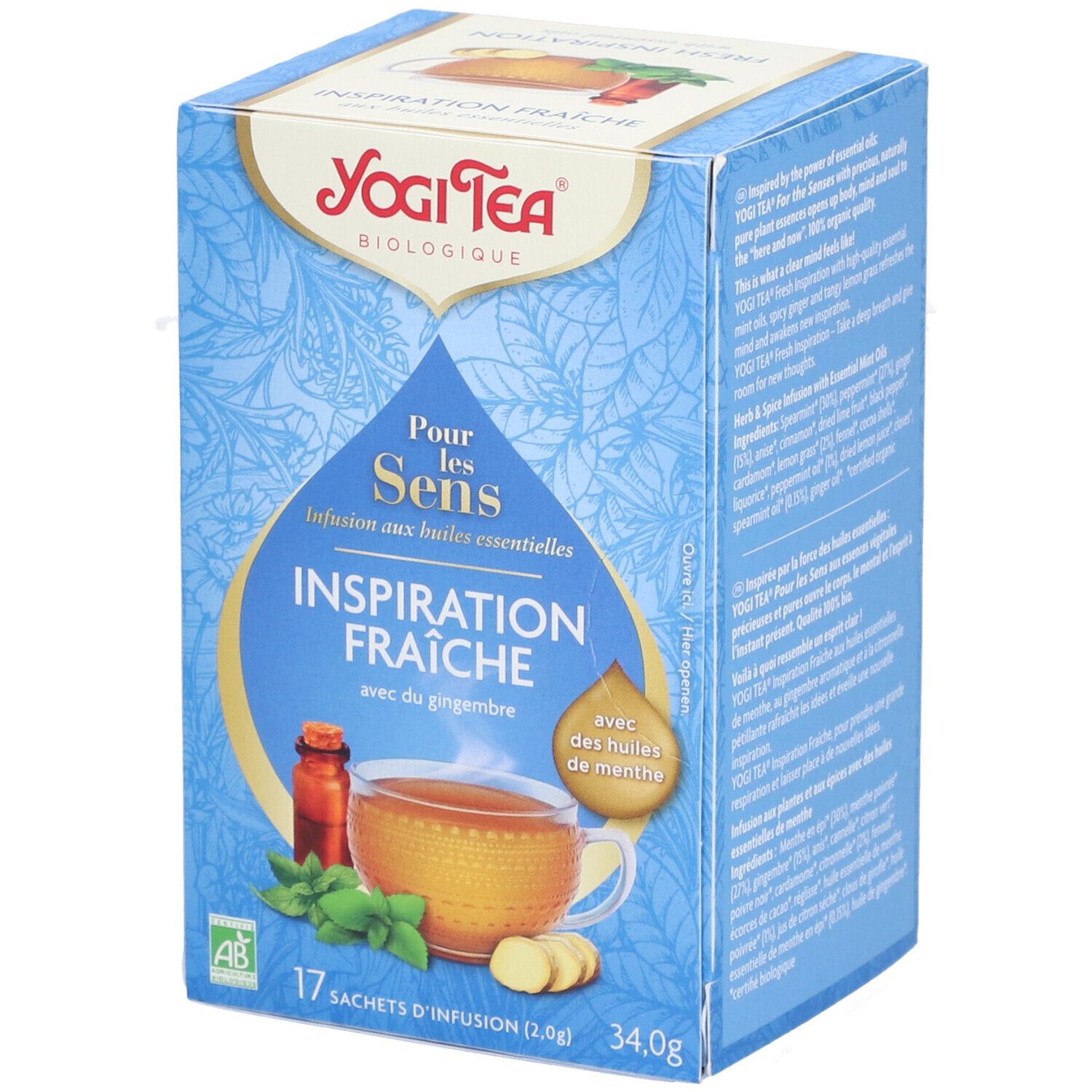 Yogi Tea® For the Senses Fresh Inspiration
