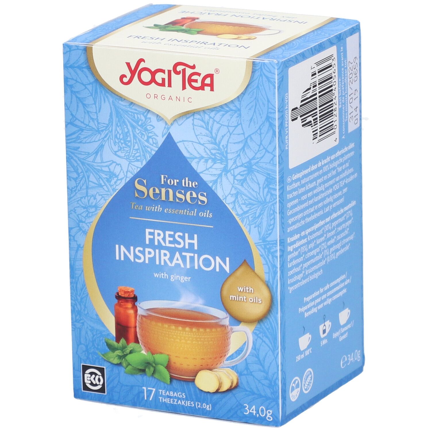 Yogi Tea® For the Senses Fresh Inspiration