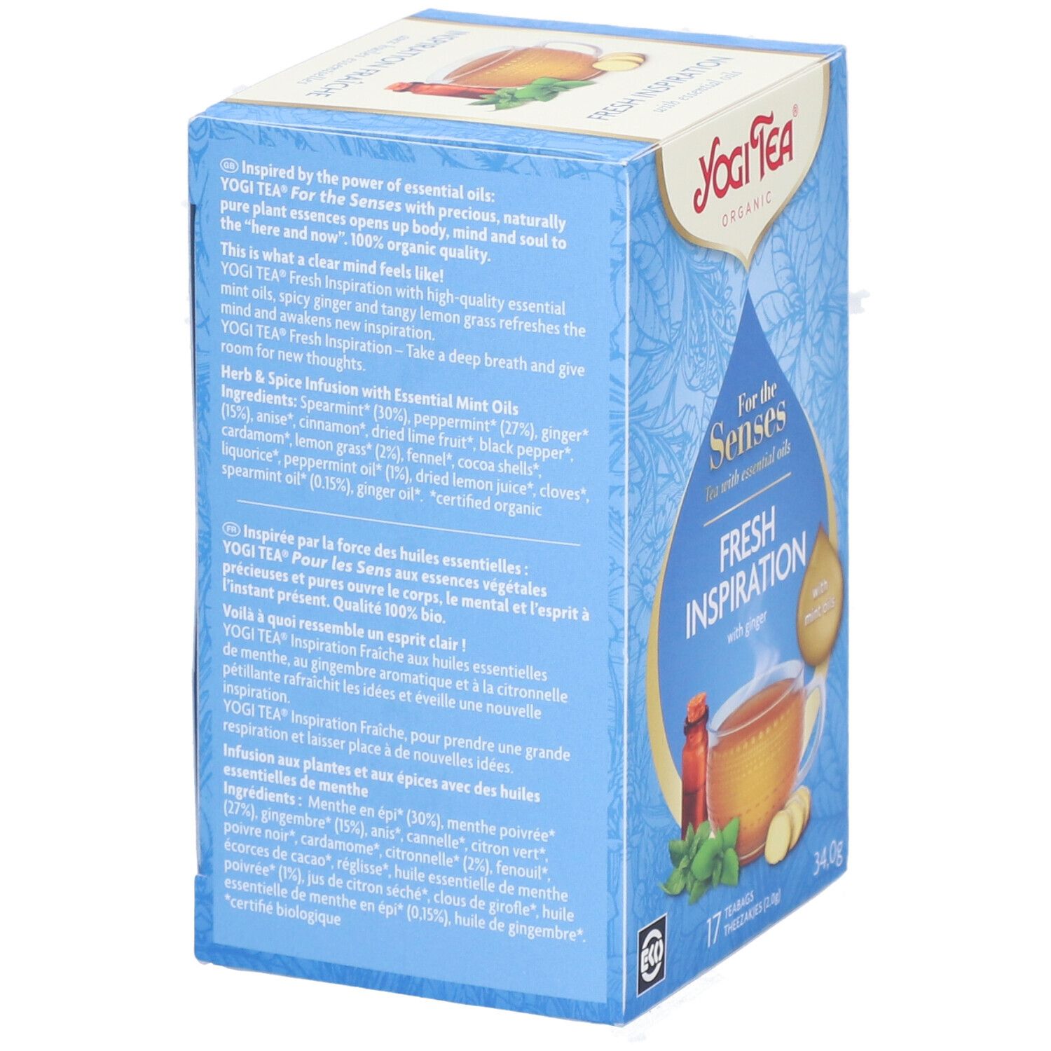 Yogi Tea® For the Senses Fresh Inspiration