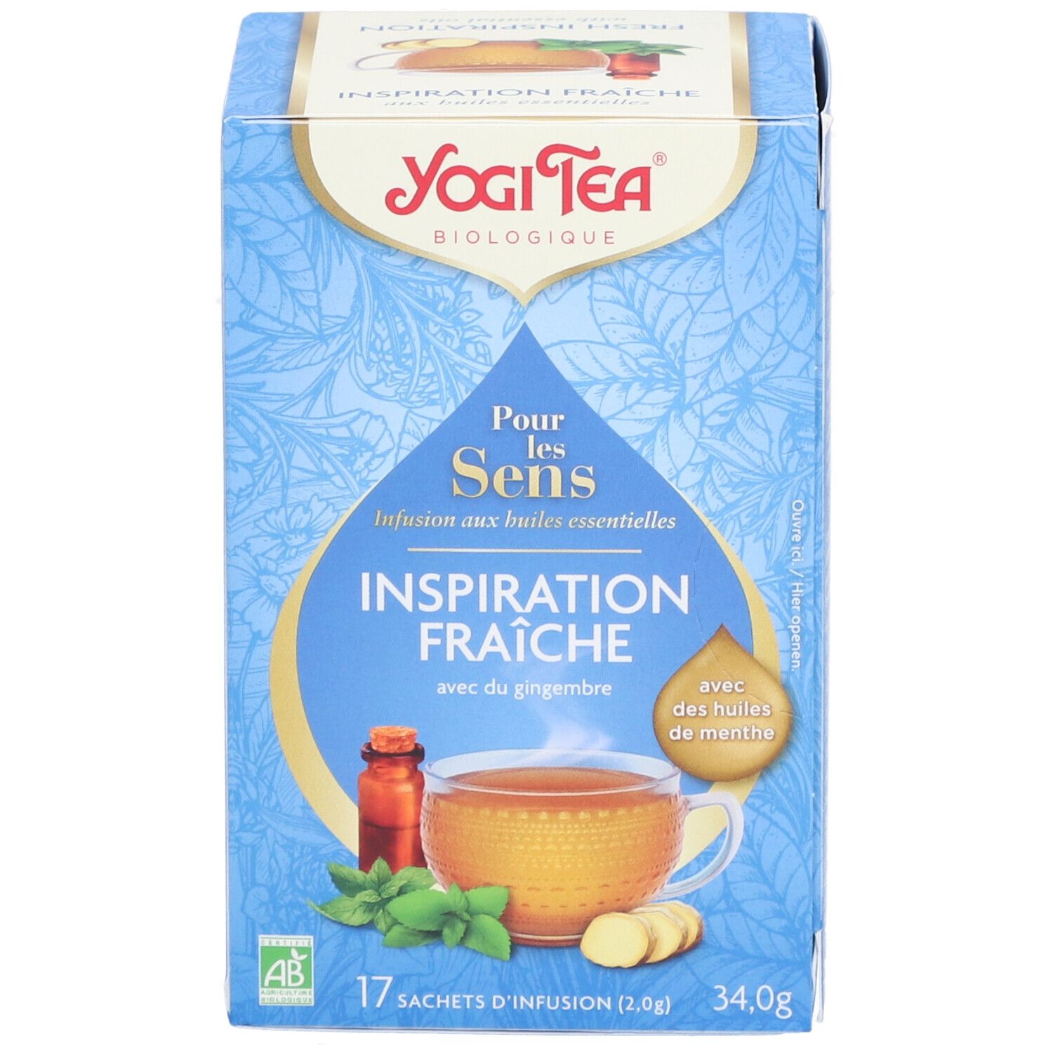 Yogi Tea® For the Senses Fresh Inspiration