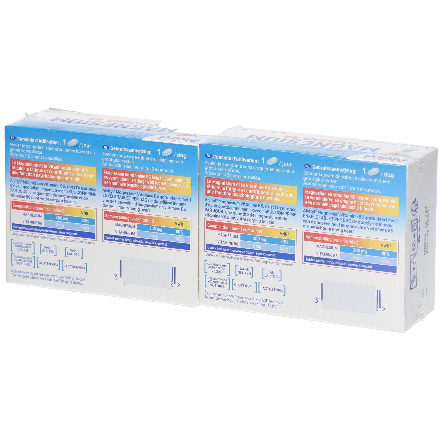 Alvityl® Magnesium Vitamine B6 DUO Prix Réduit