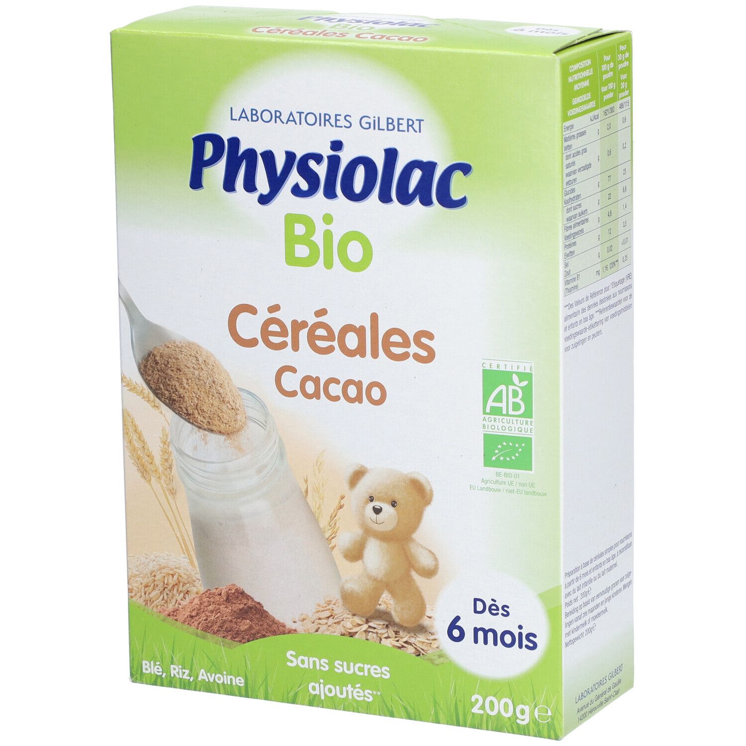 Physiolac Cereal Cacao