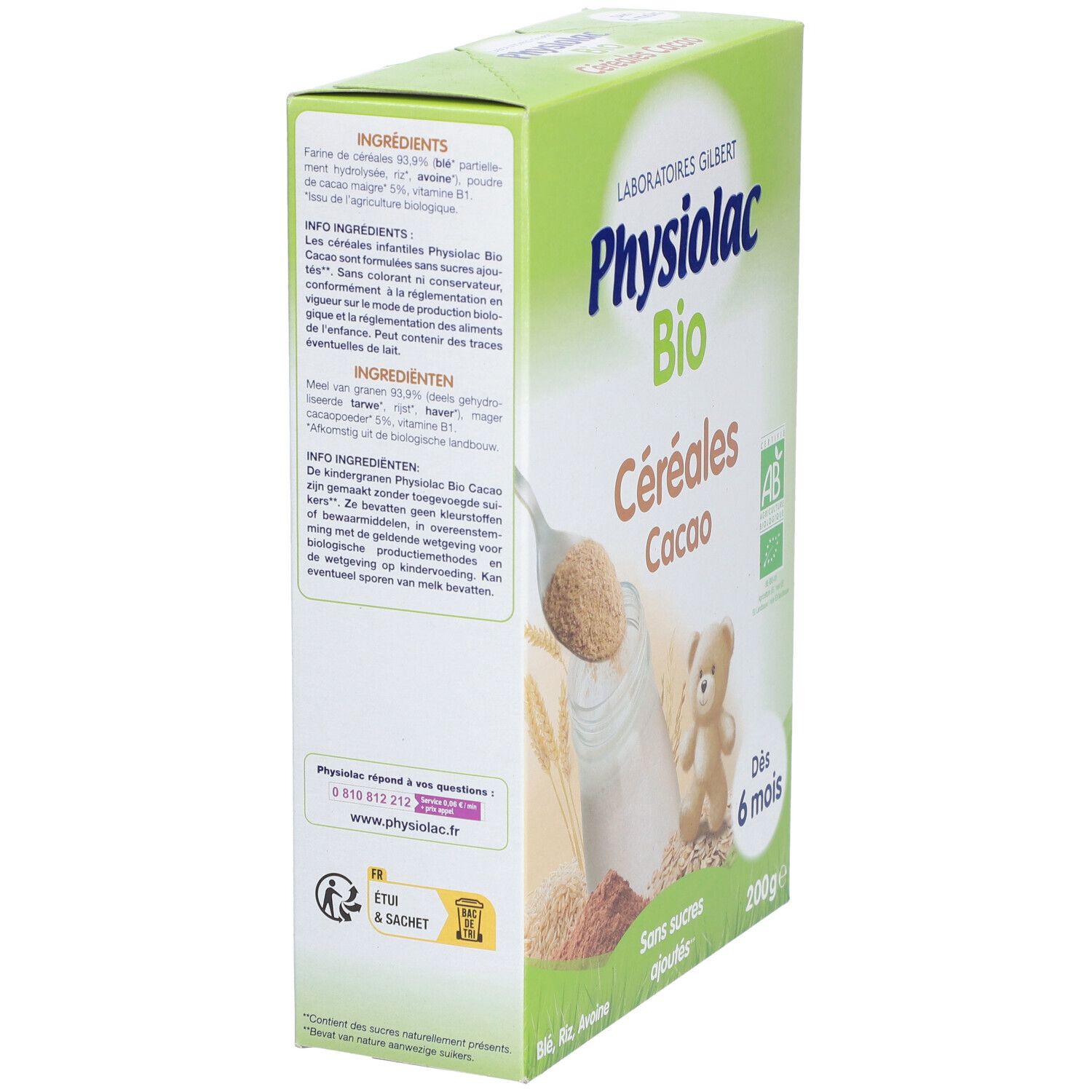 Physiolac Cereal Cacao