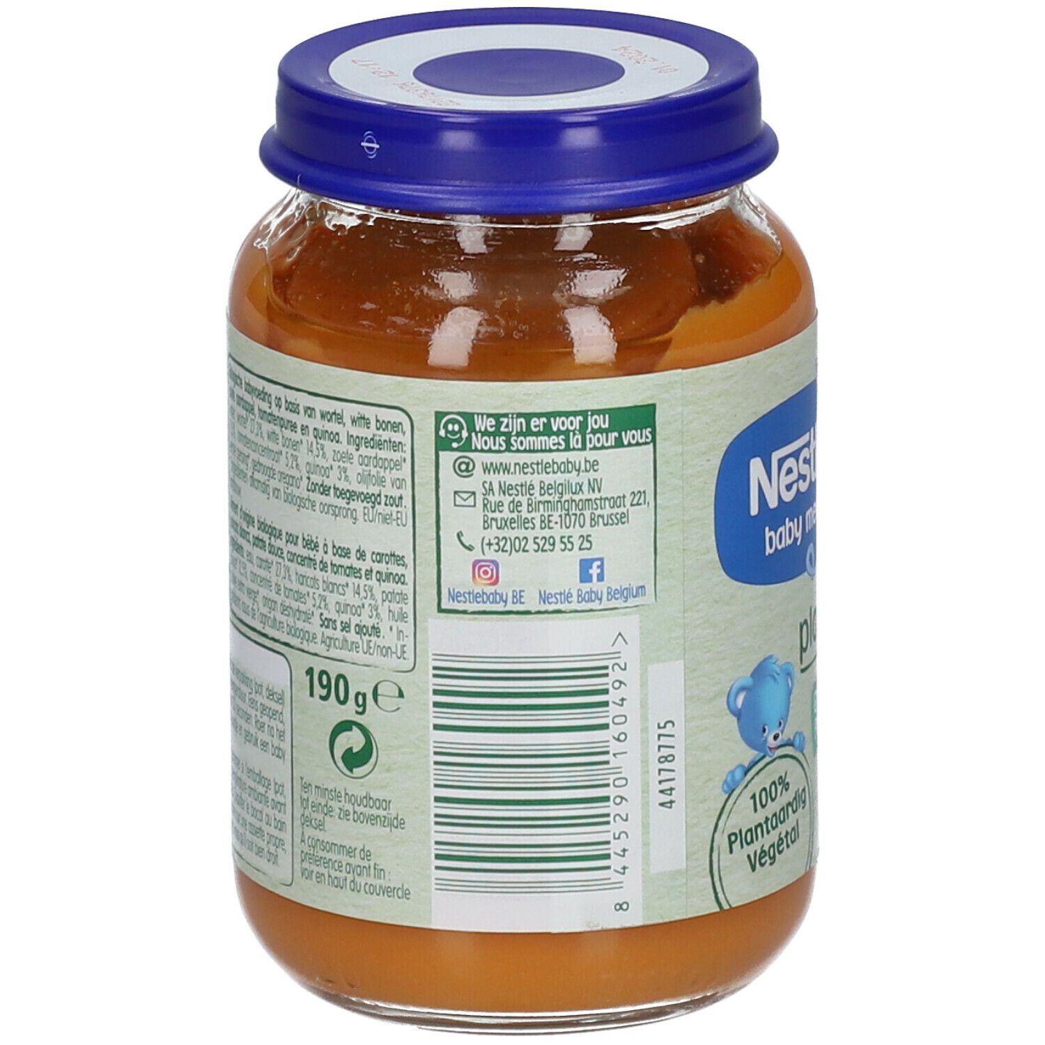 Nestlé® Baby Meal Poêlée de Légumes à la Patate Douce Bio