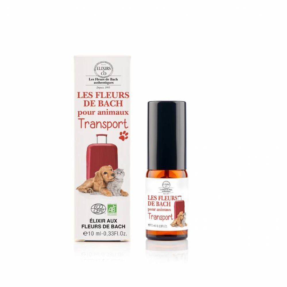 Elixirs & Co Les Fleurs de Bach pour Animaux Transport