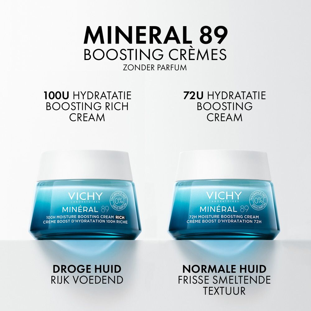 Vichy Minéral 89 72h Moisture Boosting Cream Fragrance Free